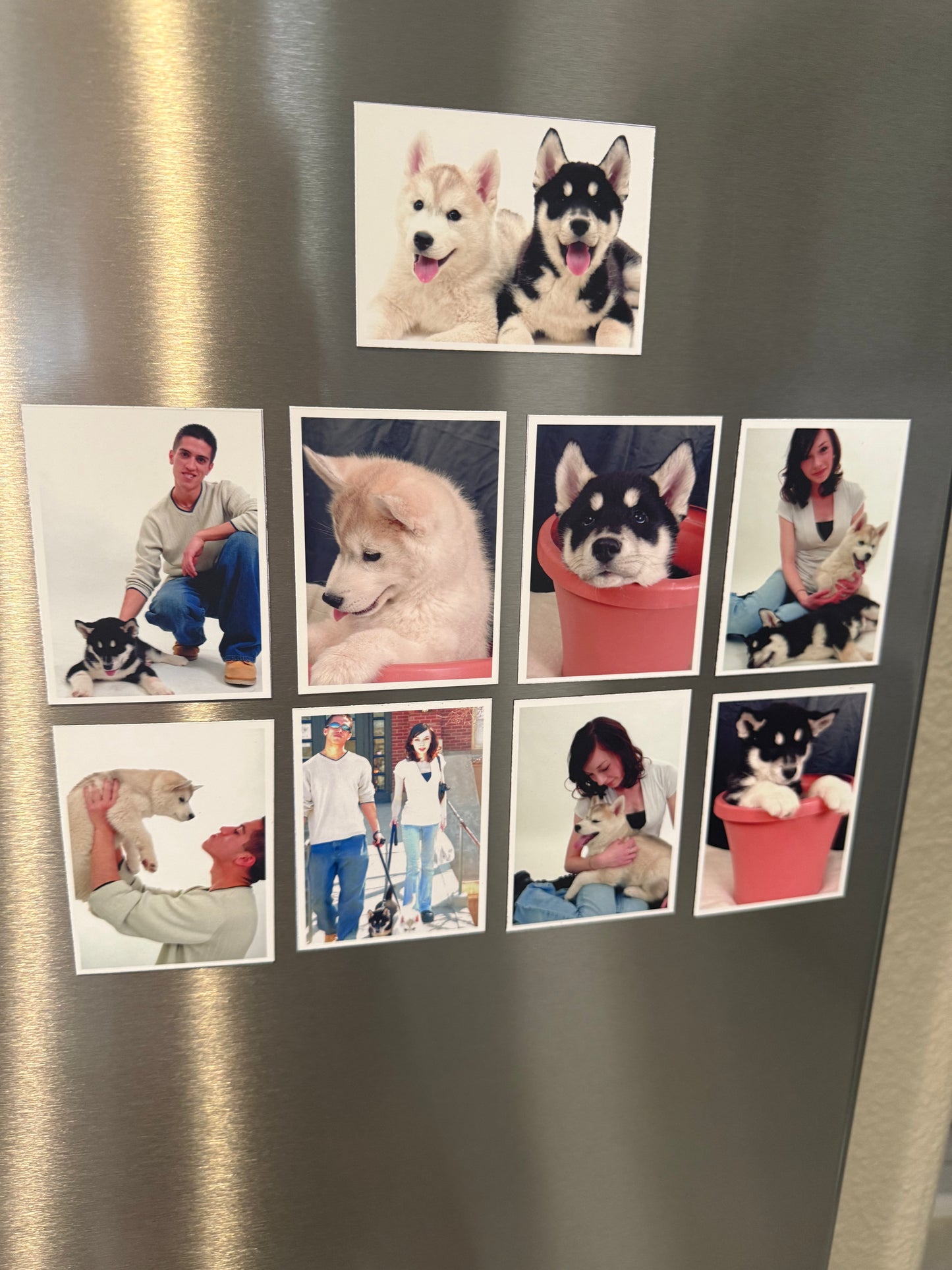 Custom Vinyl Photo Magnets - Set of 9 (2.5x3.5”)