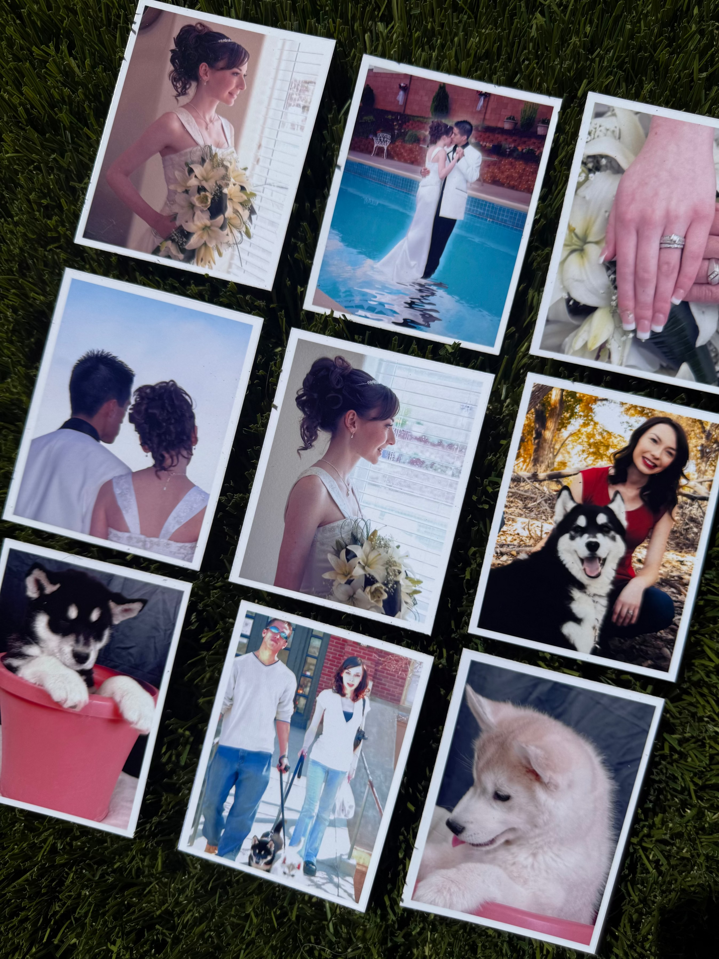 Custom Vinyl Photo Magnets - Set of 9 (2.5x3.5”)