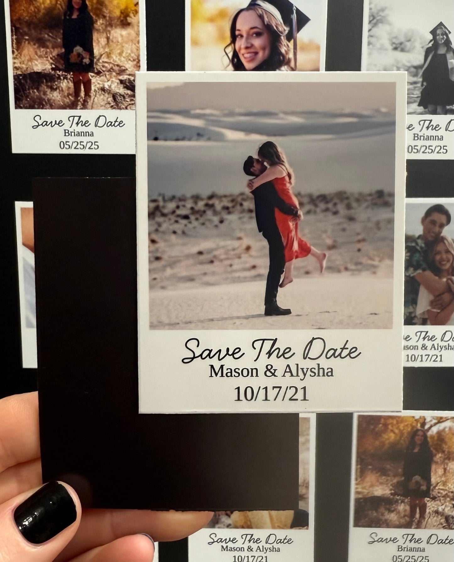 Save the Date Photo Magnets