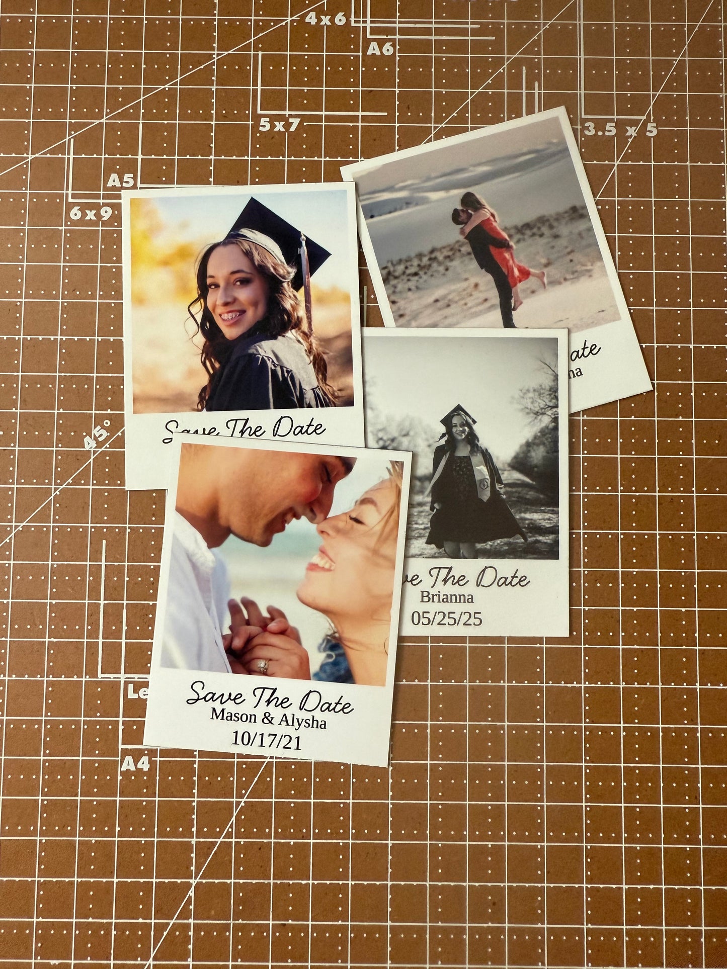 Save the Date Photo Magnets